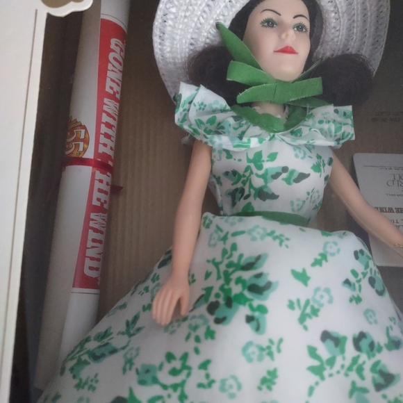 World doll Gone with the wind Scarlett O'Hara 1989 New with box - Picture 4 of 6